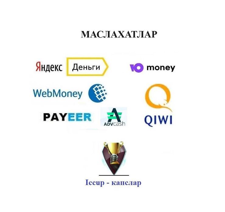 Профессионал маслахатлар Webmoney, Профессионал маслахатлар вебмани