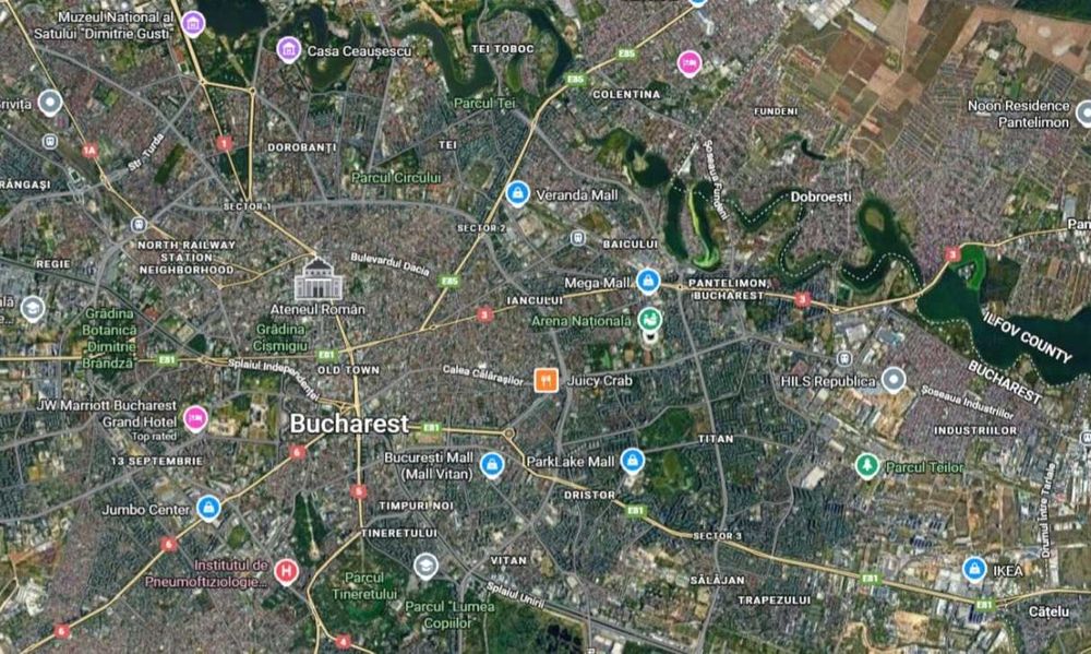 Teren minim 500mp-2300mp zona L3a regim de inaltime P+4E Piata Rahova