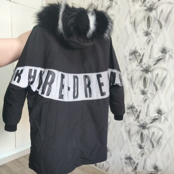 Зимняя оверсайз куртка