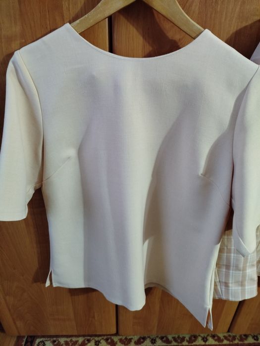 Блузка нежно персиковый цвет