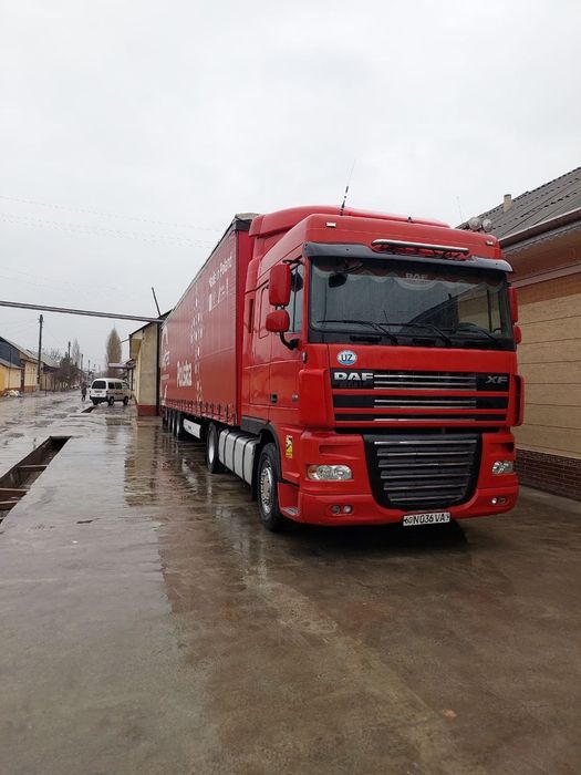 DAF XF95 EURO 3 + KRONE прицеп MEGA Сотилади