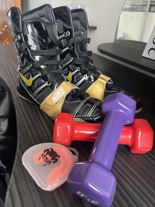 Боксерки+гантели+капа