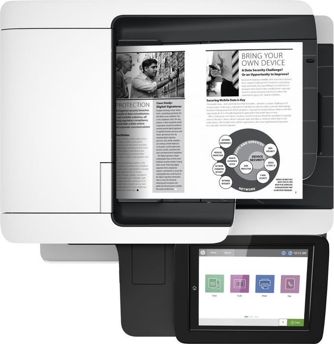 МФУ HP LaserJet Enterprise M528dn (1PV64A)