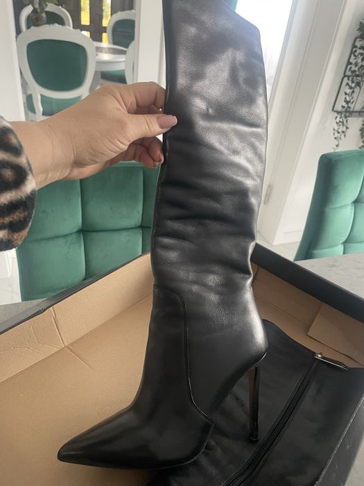 Cizme  piele naturala Anna  Corri