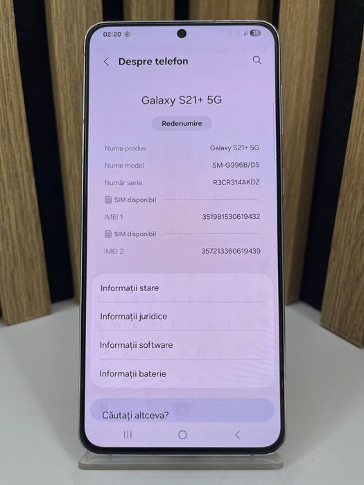 Samsung S21 Plus 128Gb 8Gb ram Garantie / Factura #58063