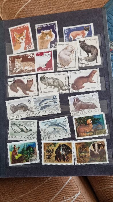 Почтовые марки разные