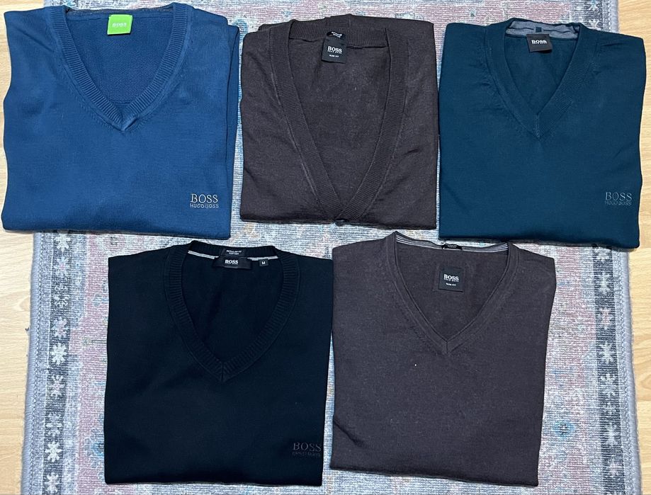 Пуловеры Hugo Boss мужские шерстяные