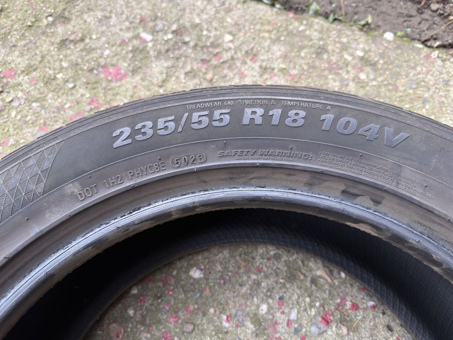 Set 4 anvelope Kumho 235 55 18 iarna an2023 profil 7 mm