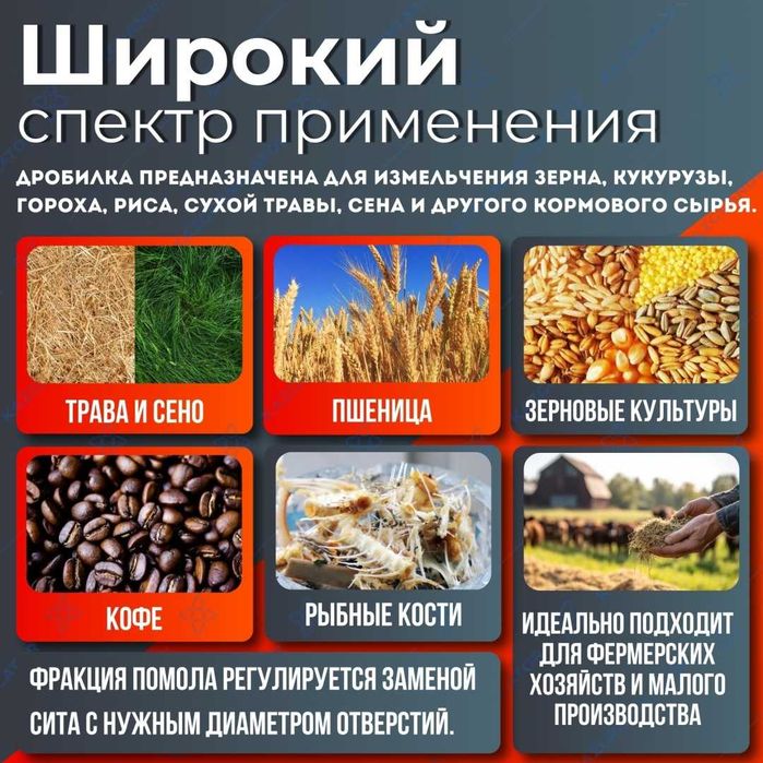 кормодробилка 250 кг/час