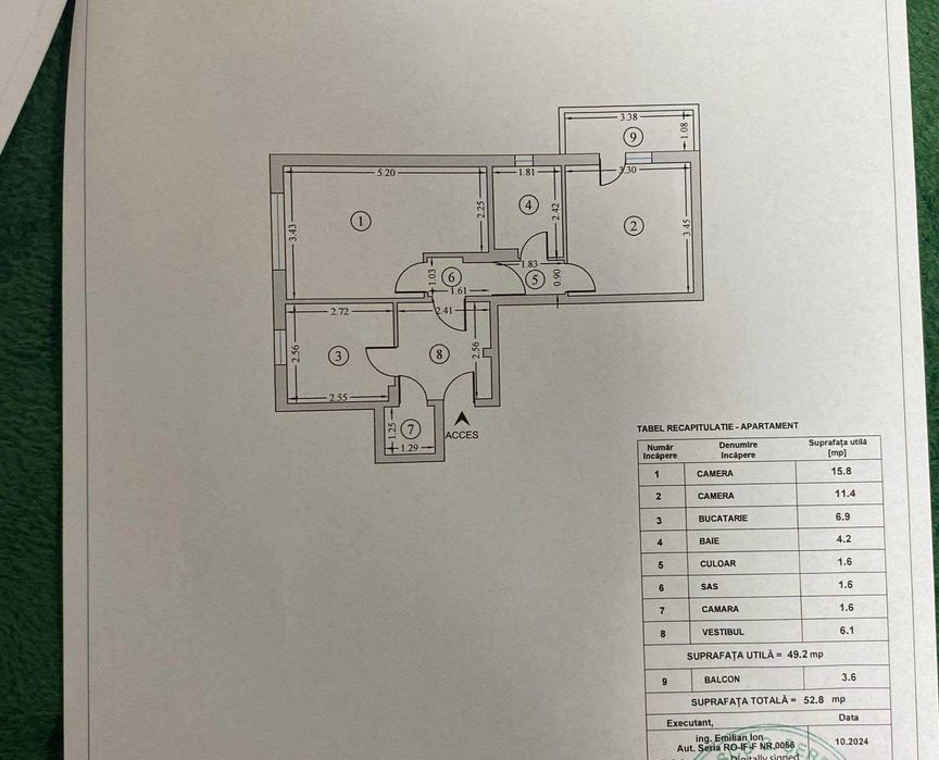 Apartament 2 camere zona Gorjului la 5 minute de metrou