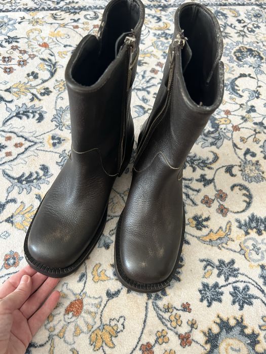 Кожаные ботинки, Mango