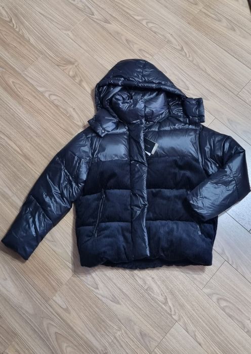 Geaca Massimo dutti catifea