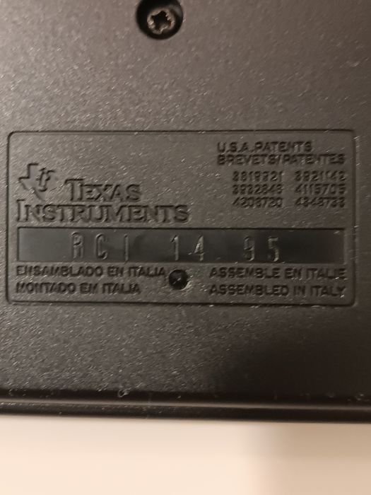 Calculator științific Texas Instruments