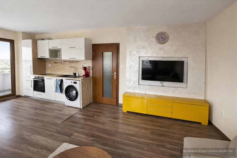 С ГАРАЖ! Двустаен апартамент под наем в кв. Кючук Париж