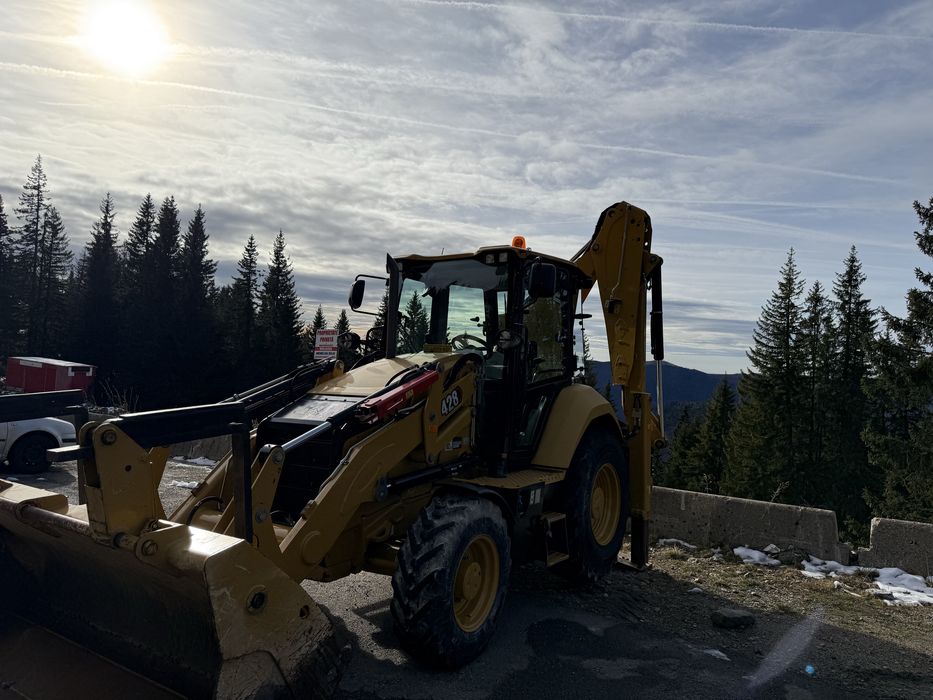 Buldo excavator Cat caterpillar 428  1400 ore
