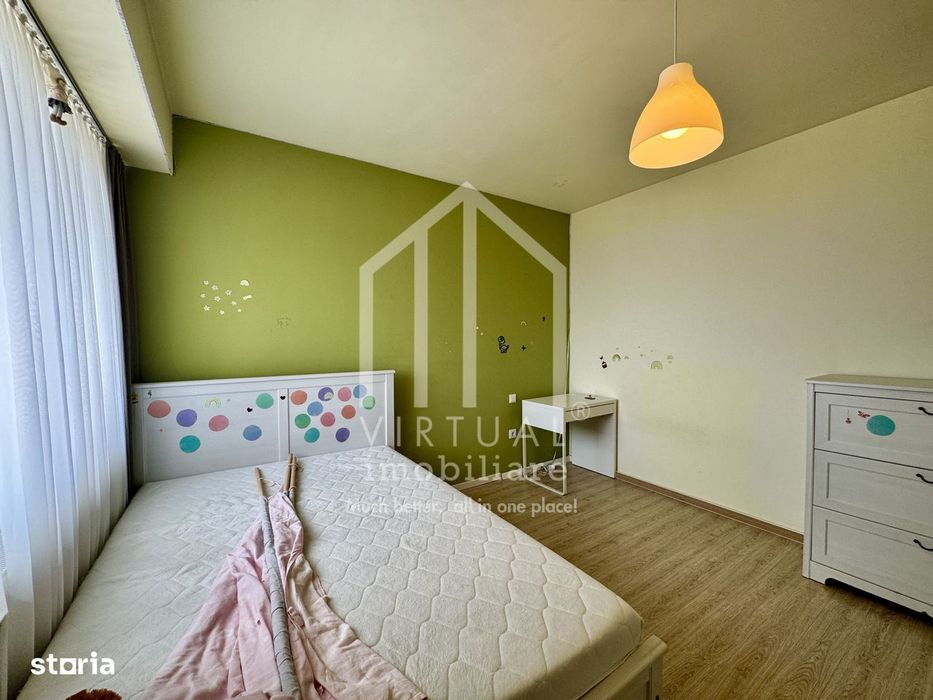 Apartament cu 2 camere, 55mp utili + balcon, etaj 4/5, Turnisor