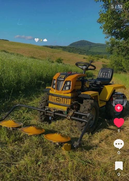 Minitractor ProGARDEN Campo T18 M