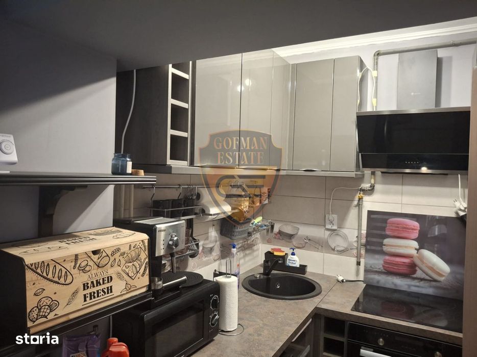 Studio Garsoniera Tomis II Renovata 27mp et 4/6 lift centrala gaz, A/C