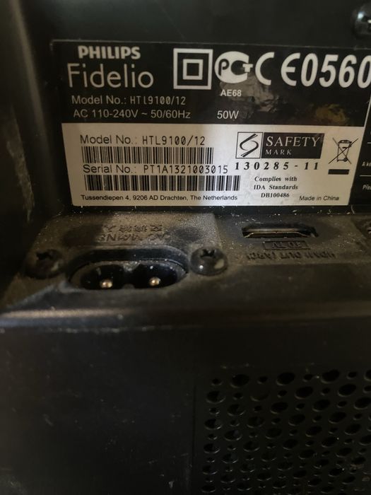 Philips Fidelio HTL9100/12 – Soundbar Premium 2.1 cu Subwoofer Wireless și Surround Detașabil
