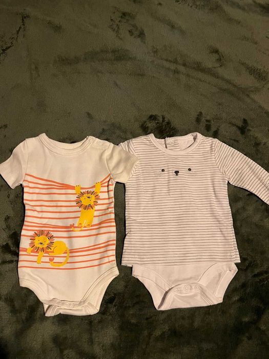 Lot 12 hainute bebe 0-1 luna (54-59 cm)/ 5 lei bucata