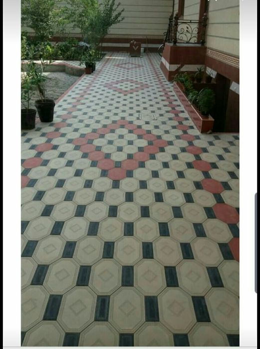 Брусчатки . тротуарные плитки