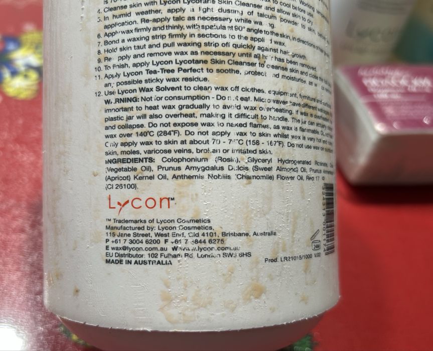 Воскоплав с воском,