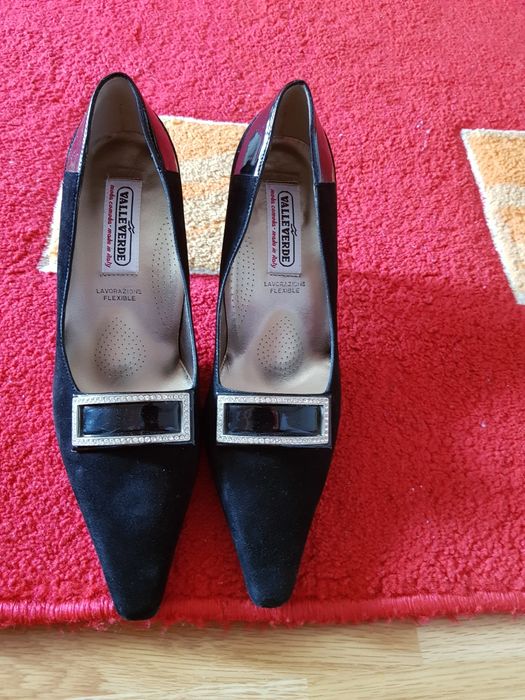 Pantofi  piele  naturala Valle verde