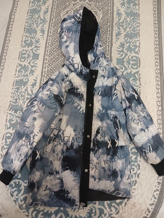 Куртка 2 сторонняя на 10-11лет