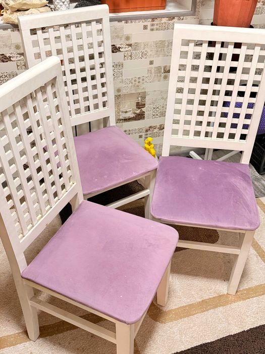 Oynali Stol va 6 ta Stul