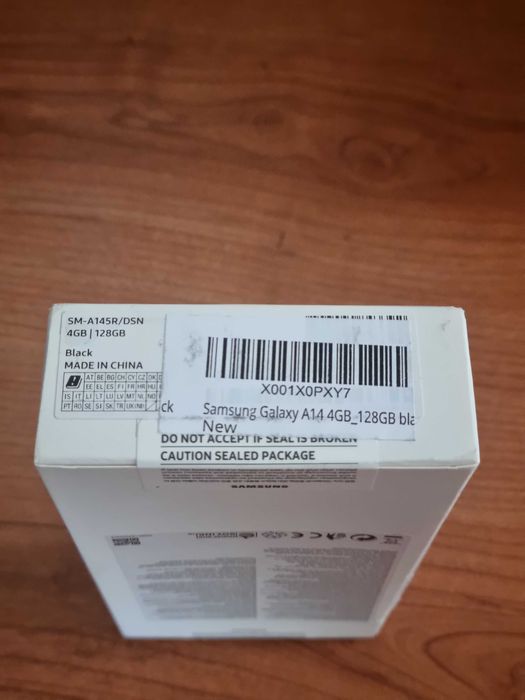 Samsung  Galaxy  A14 black  128gb