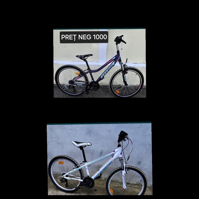 Bicicleta de copii mtb cadru de Aluminiu 24 inchi