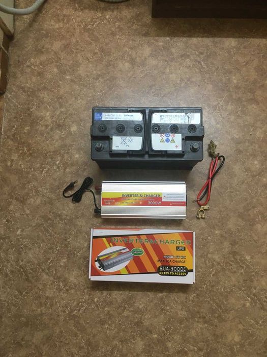 Инвертор 3kVa сам заряжает аккумулятор подходит к газовым котлам