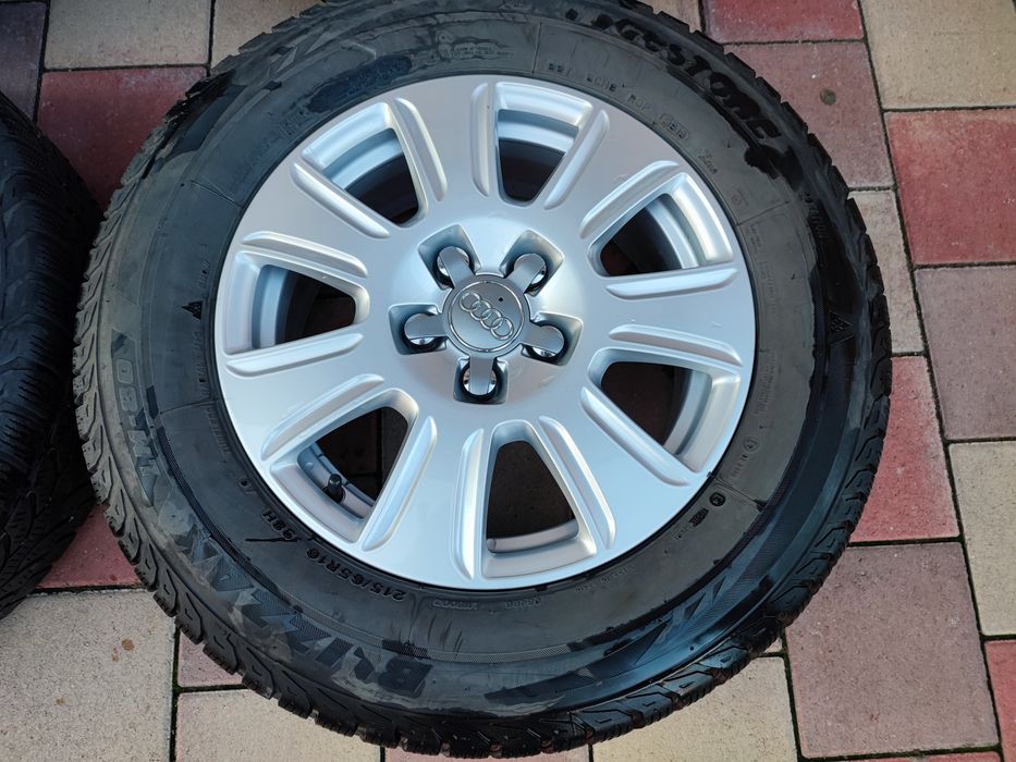 Jante Audi originale Q3 Q5 A3 A4 A5 215 60R16 iarnă Brigistone
