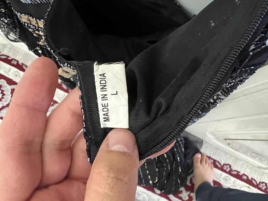 Платье женское вечернее из Индии