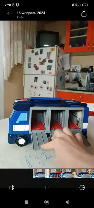 Перевозная штаб квартира Поли робокар