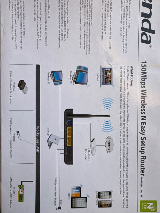 Router wireless Tenda