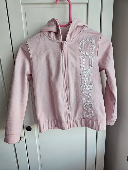 Детски памучен суичър Guess Nike