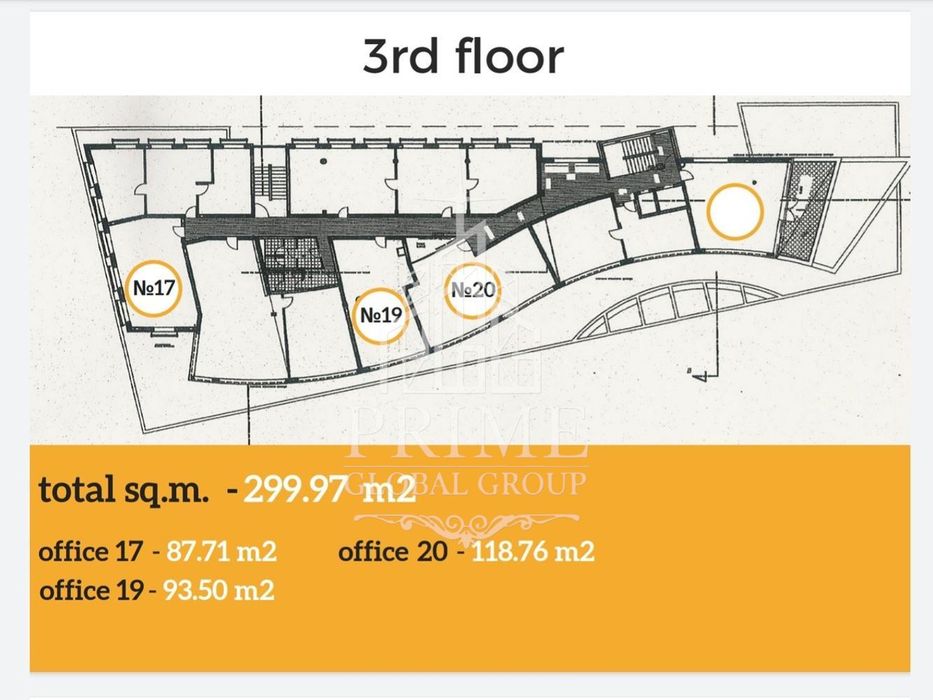 Продава се Офис в Бургас, Изгрев - 300 кв.м за 1200 €/кв.м - Снимка #3
