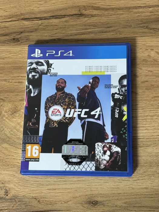 Продам новый диск UFC 4 на пс 4