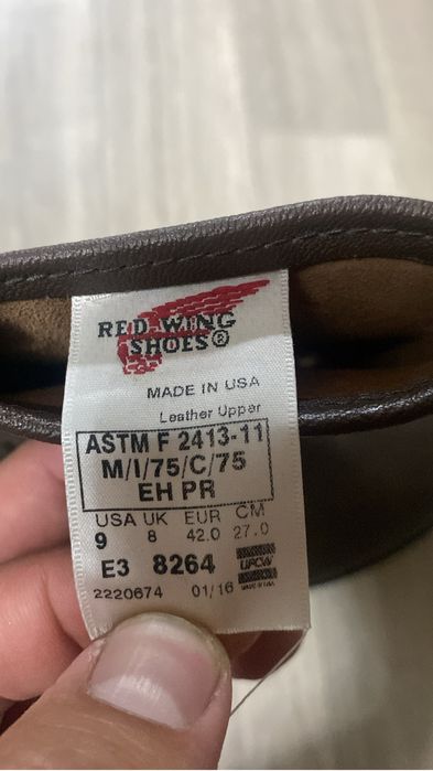 Новый летний Red wing етік (спец, сиз ботинки)