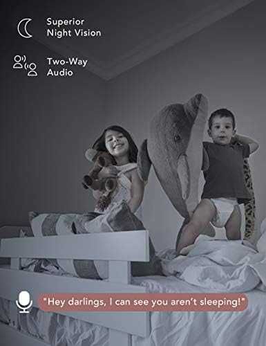 Nooie WiFi baby monitor 360° 1080P с нощно виждане
