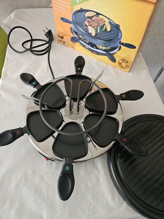 Grill electric cu raclete