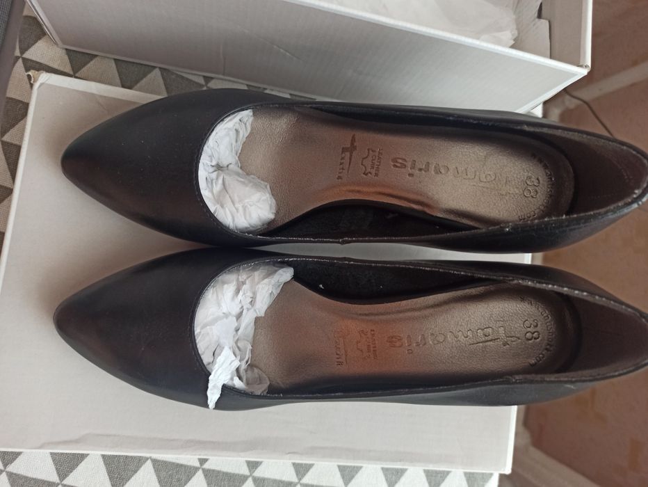 Туфли женские кожаные