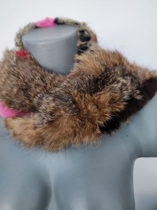 Fular blana naturala