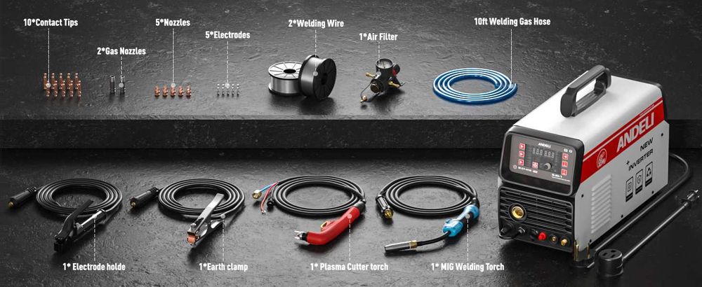 Мулти заваръчен апарат 5 в 1 и плазма