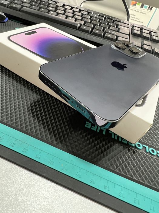 iPhone 14 Pro Max 128GB Purple 10/10 11 12 13 15 Plus Samsung