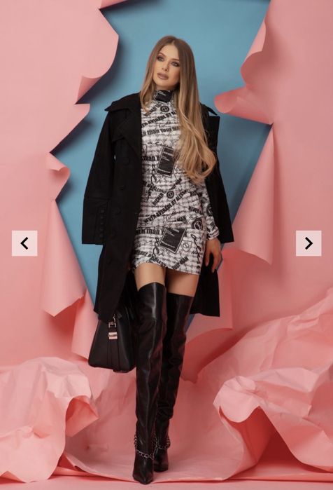 Рокля Alessa - Run The World Bodycon