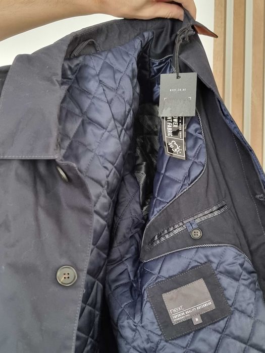 Geaca barbati NEXT noua cu eticheta, M, jacheta eleganta bleumarin