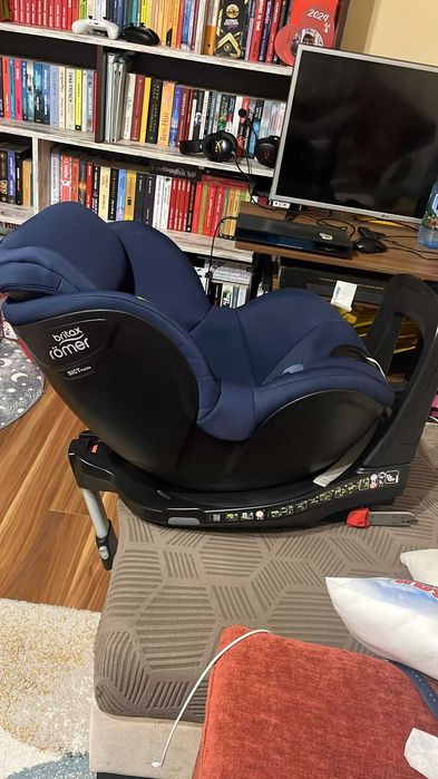 Scaun auto Britax Romer DUALFIX, Night Blue,  3 luni - 4 ani