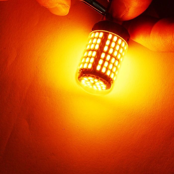 Becuri led semnal, lumina Canbus P21w Py21w T20 doua faze 1156 1157